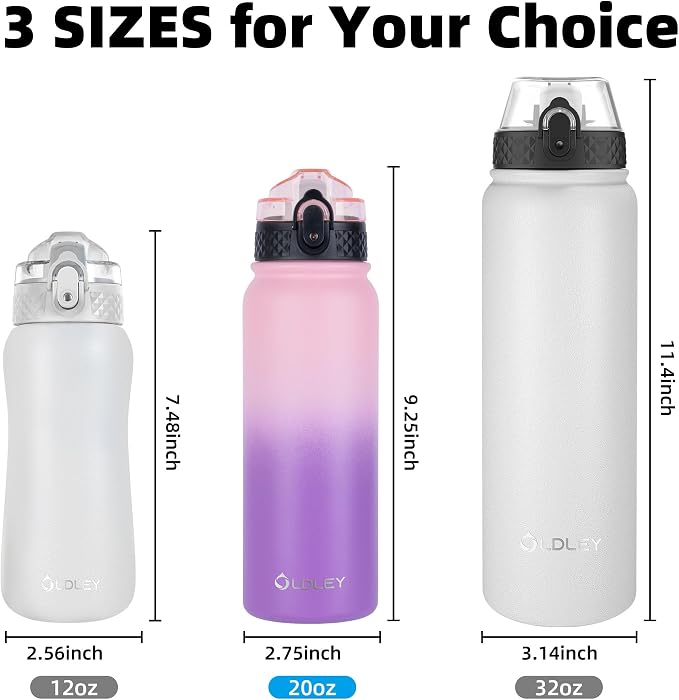 OLDLEY Insulated Water Bottle 20oz Water Bottles - Image 5