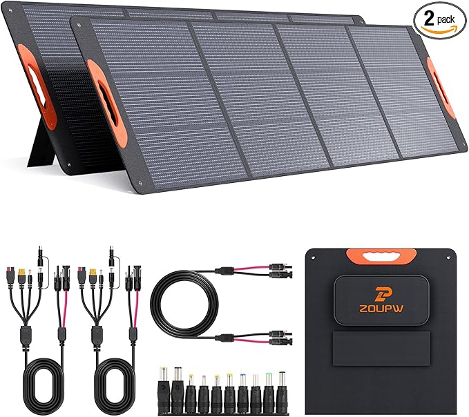 440 Watt Portable Solar Panel by ZOUPW