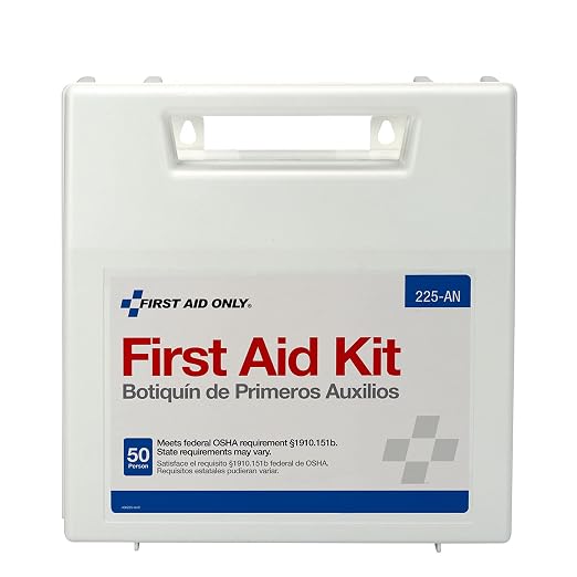 First Aid Only 225-AN 50-Person OSHA-Compliant First Aid Kit, Emergency First - Image 3