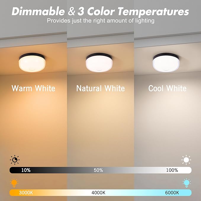 2-Pack Waterproof Shower Lights - Image 4