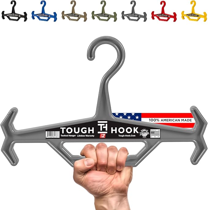 Tough Hook Original Heavy Duty Hangers – The Superhero of Hangers USA-Made by ToughHook