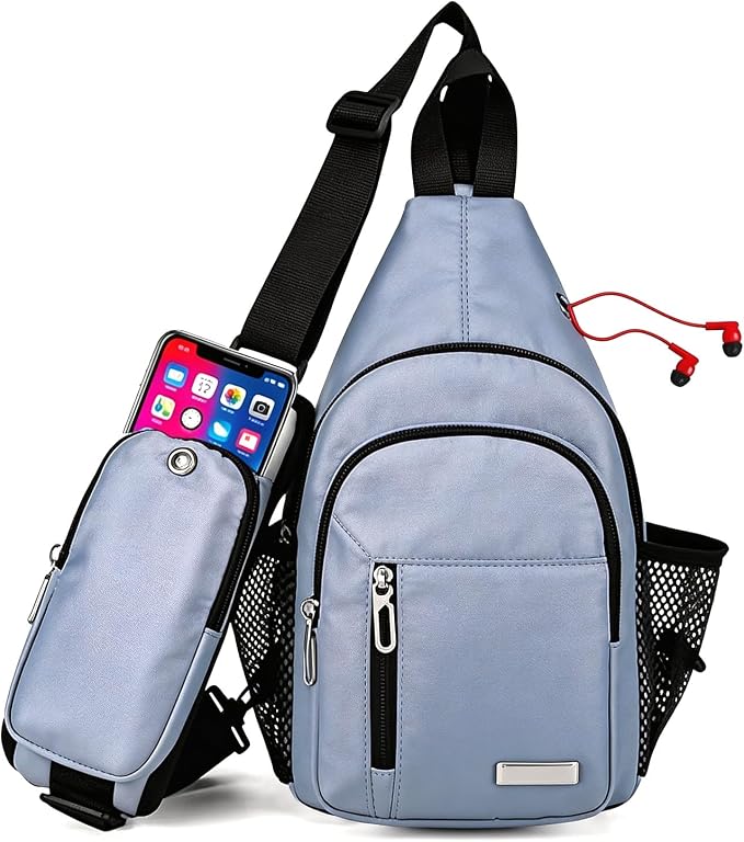 JENAGREEN Sling Backpack Crossbody Sling Bag by JENAGREEN