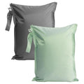 Tiny Twinkle Mess Proof Wet Bags | 2-Pack Reusable Waterproof Wet Bags by TinyTwinkle