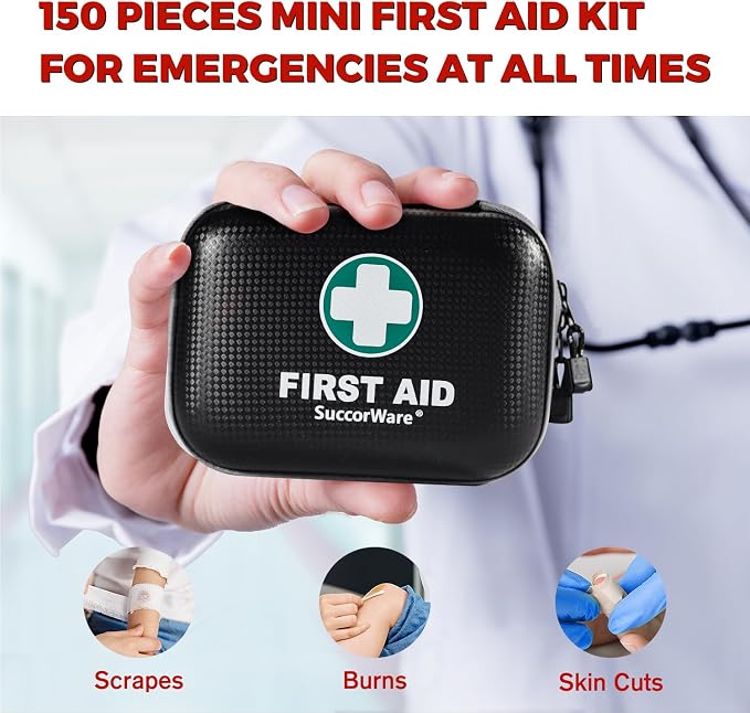 SuccorWare 150 Pieces Mini First Aid Kit - Image 5