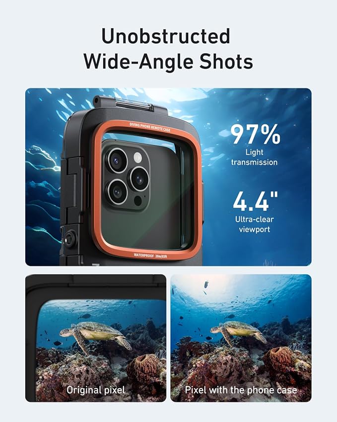 TELESIN Universal Underwater Phone Case - Image 3