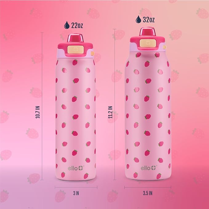 Ello Pop & Fill 22oz Stainless Steel Water Bottle - Image 7