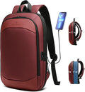 hk Business Backpack for Men 17 Inch, Slim & Expandable Waterproof Travel by hkbag