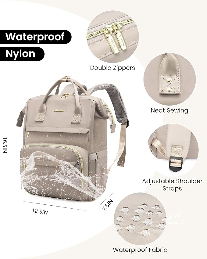 LOVEVOOK 17 inch Laptop Backpack Women, Large Travel Computer Back Pack - Image 3