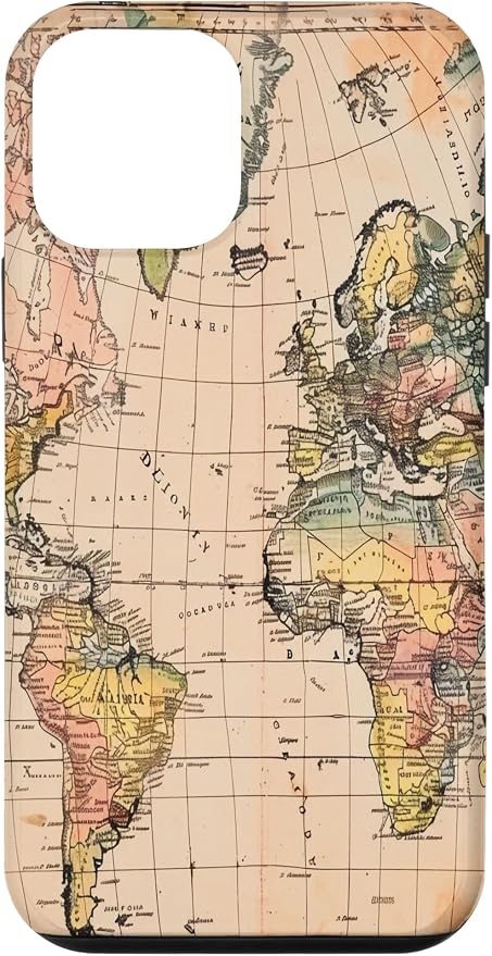 World Map, Old Map of the World Case by Unknown