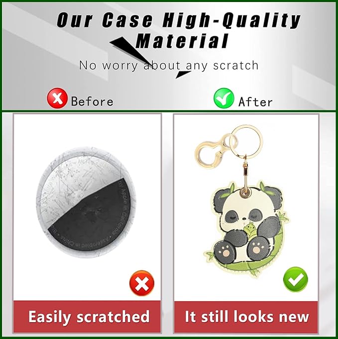 Leather Keychain Holder Case Compatible - Image 4
