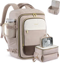 LOVEVOOK 40L Travel Backpack Carry on Flight Approved, Personal Item Bag by LOVEVOOK