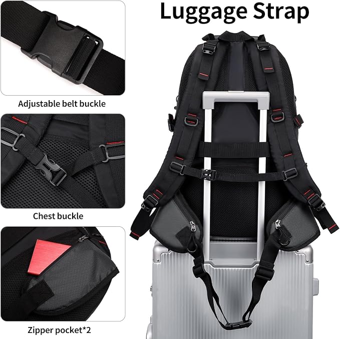 Nerlion 40L Hiking Backpack Travel Backpack - Image 2