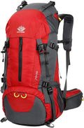 WoneNice 50L Waterproof Hiking Backpack by WoneNice