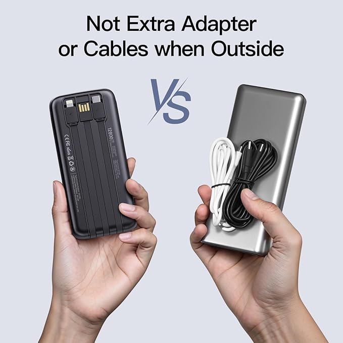 2026 2-Pack 12800mAh Portable Charger - Image 5