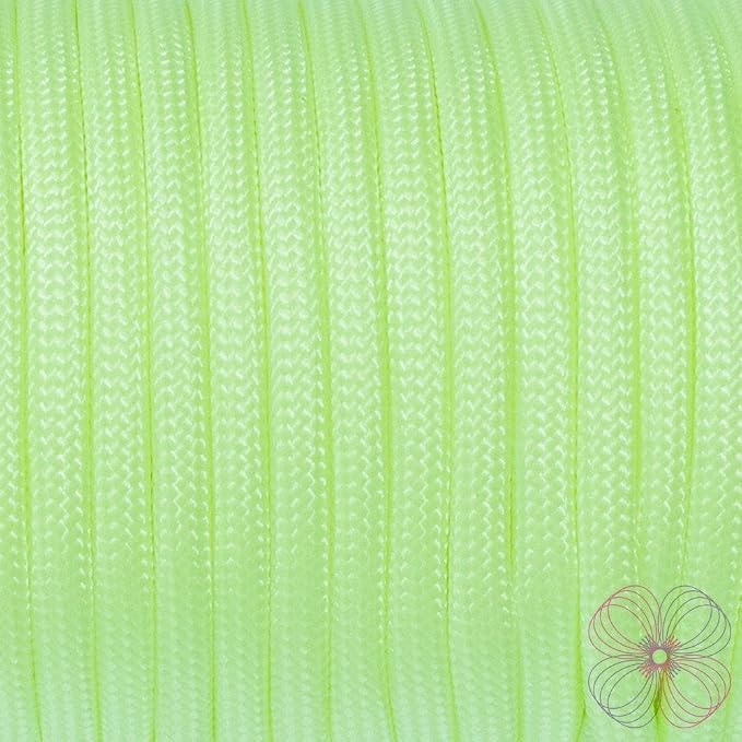 Craft County Glow in The Dark Zesty 21 Strand Luminous 550 Paracord – - Image 2