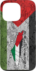 Kufiya PALESTINE Keffiyeh flag, Palestinian Map pattern Case by Unknown