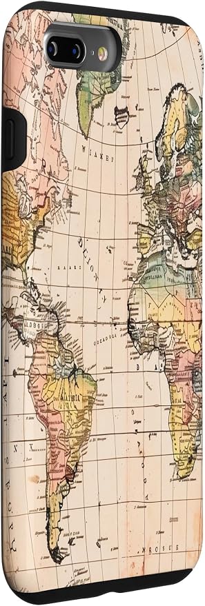 World Map, Old Map of the World Case - Image 3