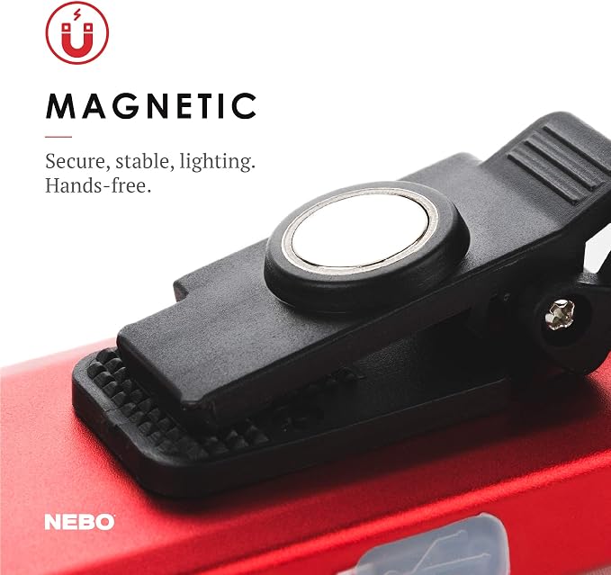 NEBO Slim Pocket Flashlight | 500 Lumens, Rechargeable Mini EDC Work Light - Image 4