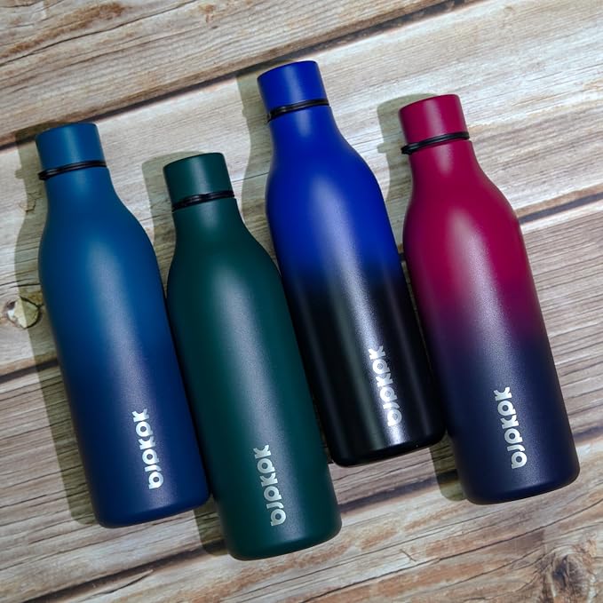 BJPKPK Insulated Water Bottles, 25 oz Stainless Steel Metal Water Bottle - Image 4