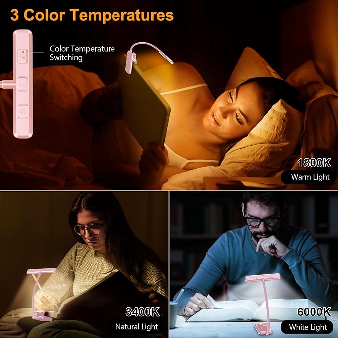 Gritin 19 LED Rechargeable Book Light - Image 3