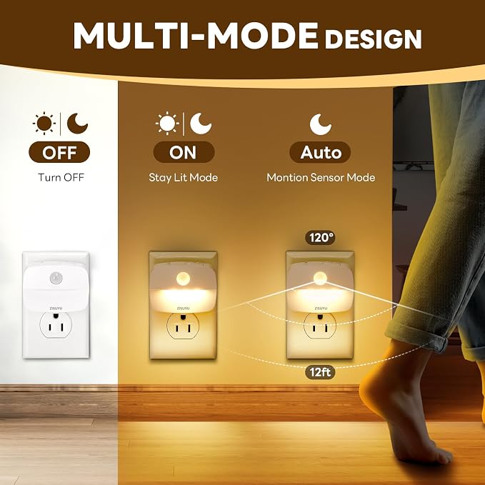ZISUYU Plug-in LED Night Light - Image 4