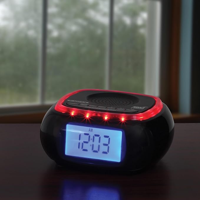 Jensen JEP-725 Digital AM/FM Weather Band Alarm Clock Radio - Image 4
