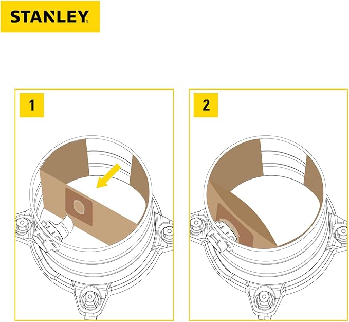 Stanley 13-1520 Disposable Filter Bag Fits - Image 5