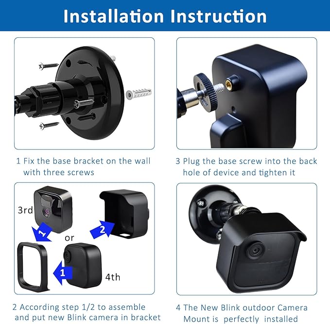 5PACK Blink Outdoor Camera Mount Bracket - Image 4