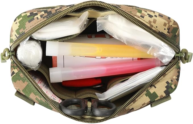 FRTKK Tactical Molle Admin Pouch Utility Laser Cut EDC Tool Pouch Bag - Image 5