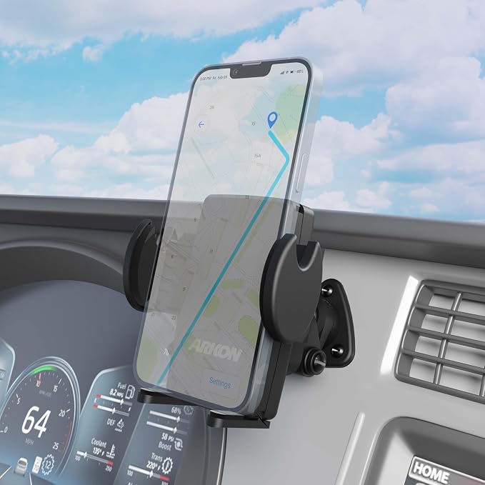 ARKON Mounts - Adhesive Truck & Car Phone Holder | Secure Grip | Versatile - Image 2