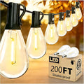 REEMEER 200FT Outdoor String Lights, Ultra Long Waterproof 60+2 Shatterproof by ReemeerLEDStripLights