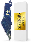 Genesis Mezuzah for Door – Modern Acrylic Mezuzah Case Without Kosher Scroll – by TYLDUM