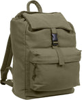 Rothco Canvas Daypack – Heavy-Duty Cotton Canvas Backpack by Rothco