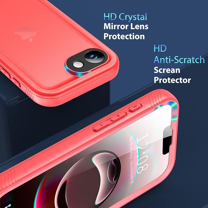 SPORTLINK for iPhone 16e Case/iPhone 17e Case, IP68 Waterproof Military - Image 5