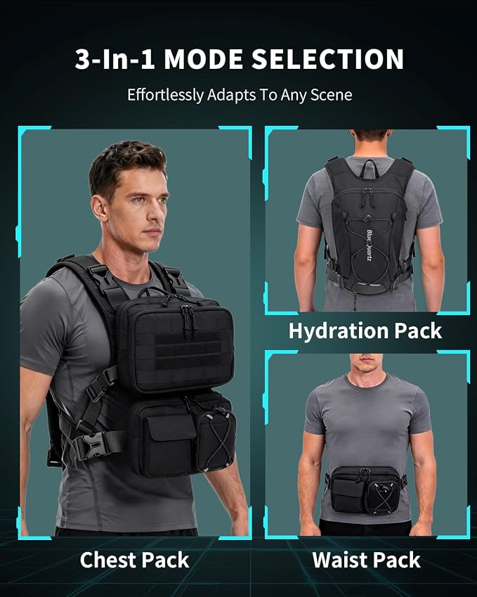 Blue Quartz 3-in-1 Running Vest - Image 2