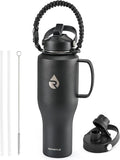 RAYMYLO Insulated Water Bottle 40oz, Stainless Steel Water Bottle by RAYMYLO