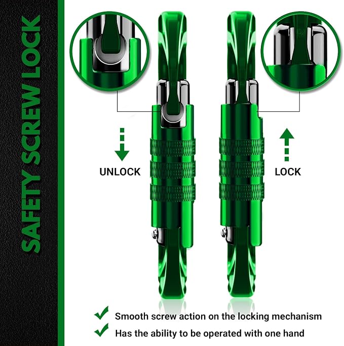 Rhino Produxs 12kN Heavy Duty Carabiner Clips, - Image 3