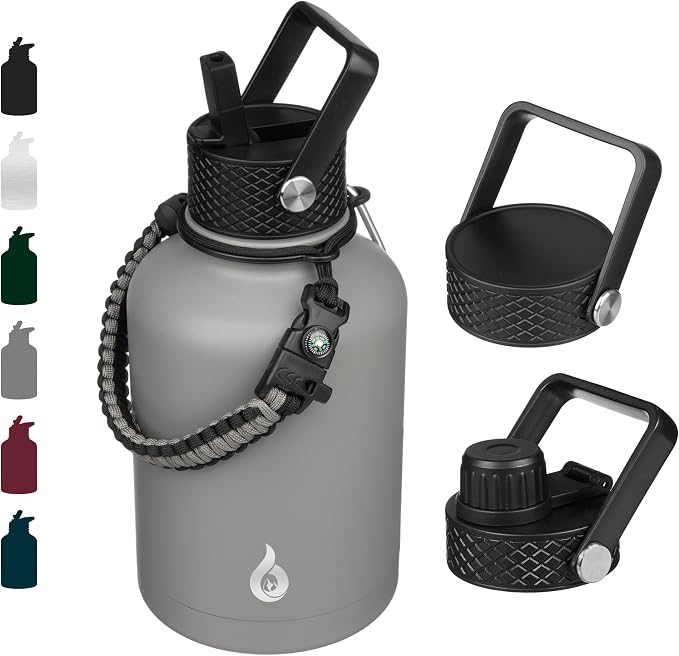 BJPKPK 50oz Stainless Steel Insulated Water Bottle, Vacuum Water Bottle by BJPKPK
