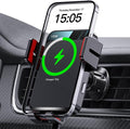 Wireless Car Charger, MOKPR Auto-Clamping Car Mount 15W/10W/7.5W Fast Charging by MOKPR