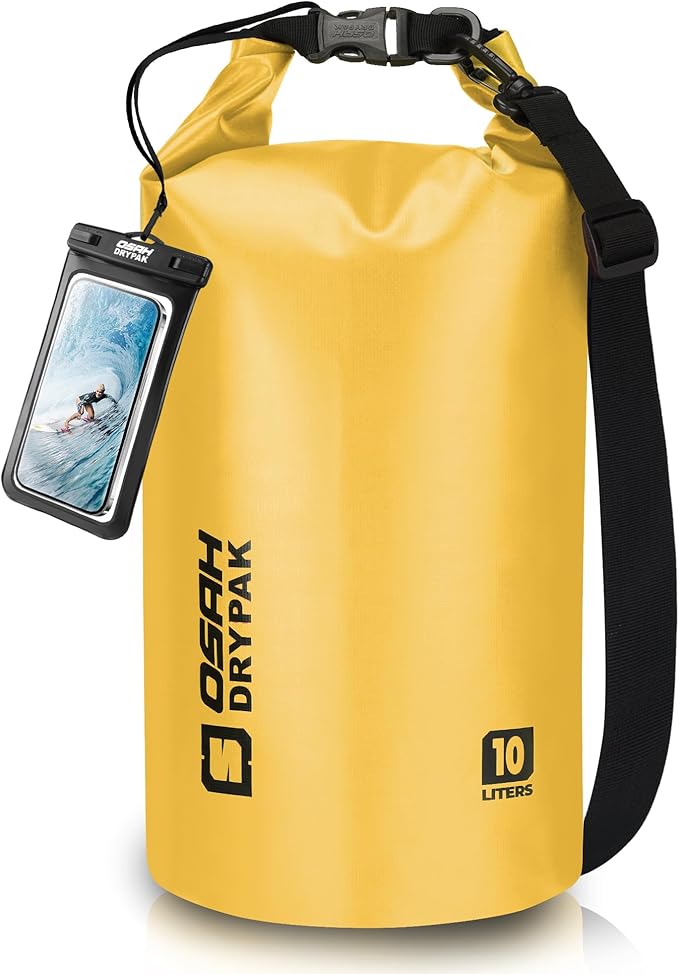 Waterproof Dry Bag, 5L/10L/20L/30L/40L Roll Top Lightweight Storage Backpack by OSAHDRYPAK