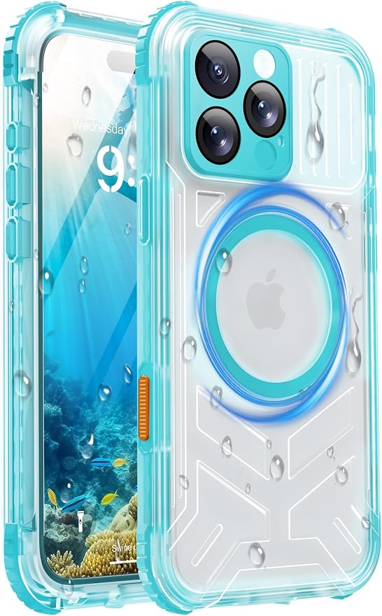 for iPhone 16 Pro Max Waterproof Case by Haireca