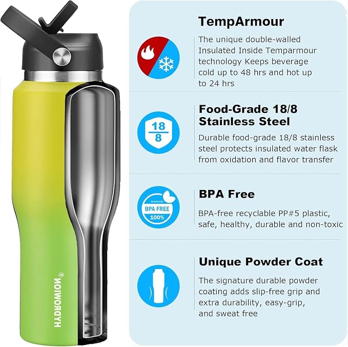40 oz Insulated Water Bottle - Image 2