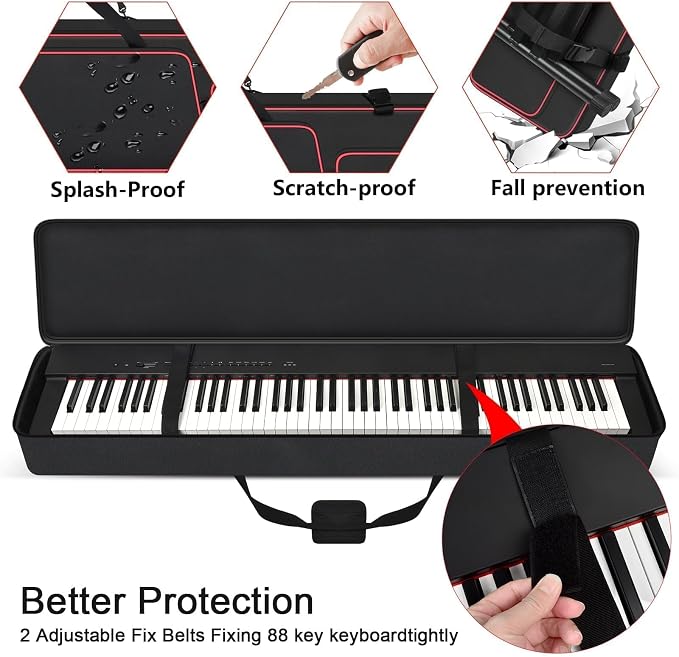 Piano keyboard Case Compatible - Image 7