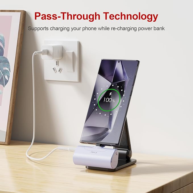 iWALK Small USB-C Portable Charger, 4500mAh Portable Charger - Image 5