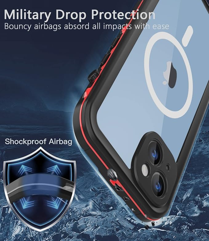 for iPhone 14 Plus Waterproof Case - Image 4