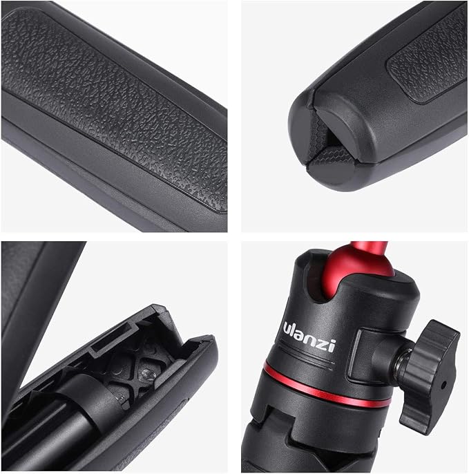 ULANZI MT-08 Extension Pole Tripod, Mini Selfie Stick Stand Handle Grip - Image 9