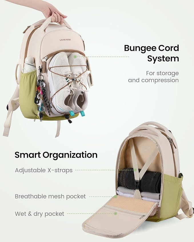LOVEVOOK Everyday Laptop Backpack - Image 3