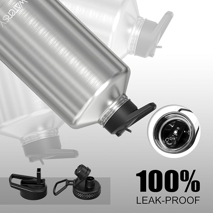 1 Gallon Water Bottle Insulated, BPA Free&Leak Proof, 128oz Stainless Steel - Image 5