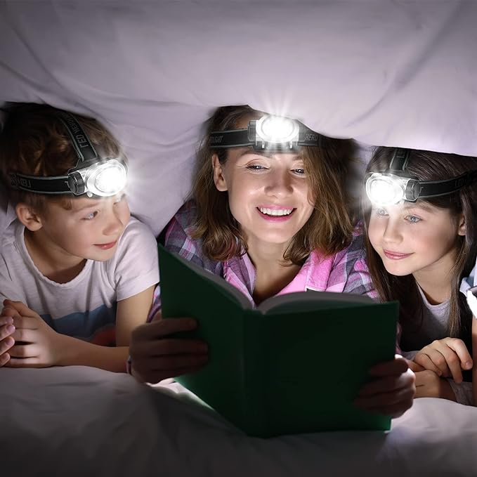 EverBrite 5-Pack LED Headlamp, 4 Lighting Modes, Pivoting Head - Image 8