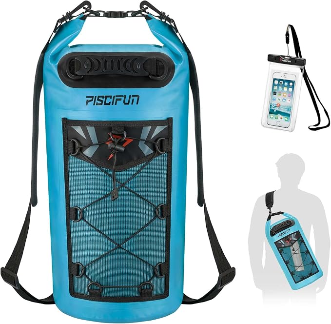 Piscifun Dry Bag, Waterproof Floating Backpack 10L/20L/30L/40L by Piscifun